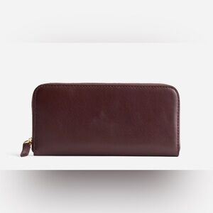 Women’s Brown/Eggplant Leather Wallet